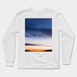 Colourful summer sunset on the Isle of Skye Long Sleeve T-Shirt